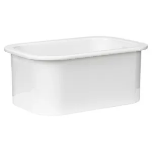 Henlow Premium 33x48.3x18.4cm Undermount Fireclay Sink,  White by Schots, a Kitchen Sinks for sale on Style Sourcebook