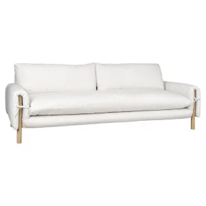Riley 3.5 Seater Sofa, Pearl White by Schots, a Sofas for sale on Style Sourcebook