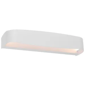 Telbix Keylor Minimalist Large Up/Down LED Wall Light - White by Telbix, a Wall Lighting for sale on Style Sourcebook