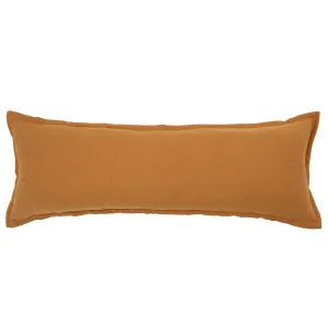 Blair Mustard Linen Cushion - 90x30cm by Urban Road, a Cushions, Decorative Pillows for sale on Style Sourcebook