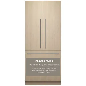 Fisher & Paykel 91cm Series 11 Integrated French Door Refrigerator Freezer with Ice & Water RS9121AUVE1 by Fisher & Paykel, a Refrigerators, Freezers for sale on Style Sourcebook