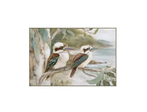 Kookaburra Cove Wall Art Canvas 80cm x 120cm by Luxe Mirrors, a Prints for sale on Style Sourcebook