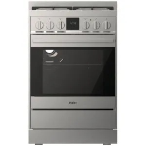 Haier 60cm 500 Series Dual Fuel Freestanding Cooker Stainless Steel HOR60S11MSX2 by Haier, a Cooktops for sale on Style Sourcebook