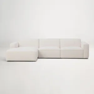 Jude Left Chaise Sofa, Panama Ivory, by Lounge Lovers by Lounge Lovers, a Sofas for sale on Style Sourcebook