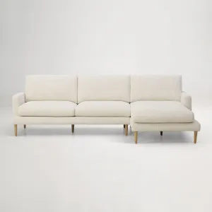 Tilly Right Chaise Sofa, Panama Ivory, by Lounge Lovers by Lounge Lovers, a Sofas for sale on Style Sourcebook
