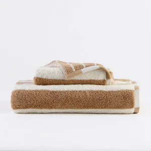 Muse Maverick Reversible Stripe Towel Natural by Muse, a Towels & Washcloths for sale on Style Sourcebook
