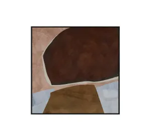 Elemental Forms Wall Art Canvas 100cm x 100cm by Luxe Mirrors, a Prints for sale on Style Sourcebook