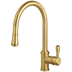 Armando Vicario Provincial Pull Out Kitchen Mixer Tap Bronze 400674BR-LF by Armando Vicario, a Kitchen Taps & Mixers for sale on Style Sourcebook