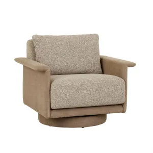 Hugo Gia Sofa Chair - Truffle Weave - Nomad by GlobeWest, a Sofas for sale on Style Sourcebook