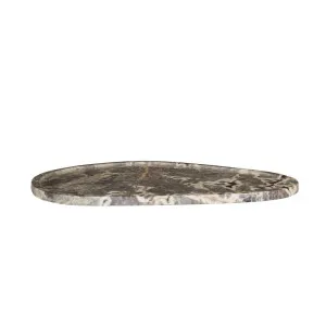 Rufus Irregular Oval Tray - Tawny Marble by GlobeWest, a Decorative Plates & Bowls for sale on Style Sourcebook