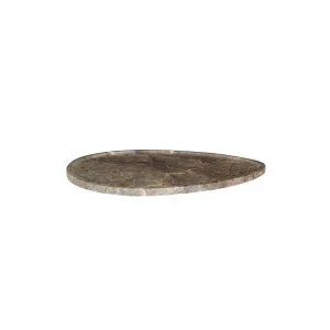 Rufus Irregular Round Tray - Tawny Marble by GlobeWest, a Decorative Plates & Bowls for sale on Style Sourcebook