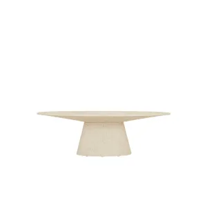 Livorno Classique Oval Dining Table - Warm Sand by GlobeWest, a Outdoor Furniture for sale on Style Sourcebook