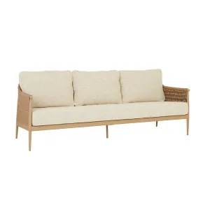 Delphi 3 Seater Sofa - Natural - Natural Weave by GlobeWest, a Outdoor Sofas for sale on Style Sourcebook