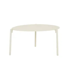 Delphi Pebble Medium Coffee Table - Ivory White by GlobeWest, a Outdoor Furniture for sale on Style Sourcebook