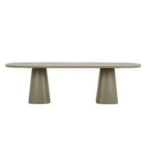 Valencia Dining Table - Faux Storm Terrazzo - Umber by GlobeWest, a Tables for sale on Style Sourcebook