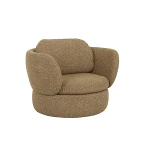 Winona Swivel Occasional Chair - Toffee Weave by GlobeWest, a Chairs for sale on Style Sourcebook
