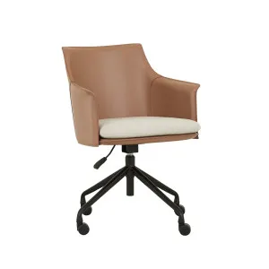 Roy Office Chair - Light Tan - Grey Sand by GlobeWest, a Chairs for sale on Style Sourcebook