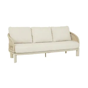 Portsea Vogue 3 Seater Sofa - Oat - Beige by GlobeWest, a Outdoor Furniture for sale on Style Sourcebook