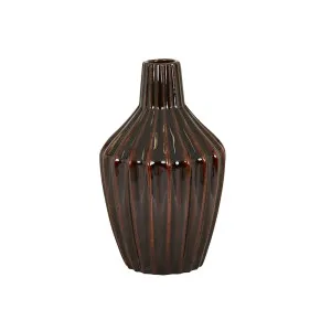 Hanson Redford Vase - Mocha by GlobeWest, a Statues & Ornaments for sale on Style Sourcebook