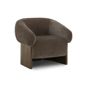 Camino Flint Occasional Chair - Truffle - Walnut Stained by GlobeWest, a Chairs for sale on Style Sourcebook