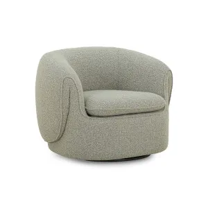 Camino Bow Occasional Chair - Haze Boucle by GlobeWest, a Chairs for sale on Style Sourcebook