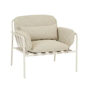 Palma Isle Occasional Chair - Parchment - Bone by GlobeWest, a Outdoor Furniture for sale on Style Sourcebook
