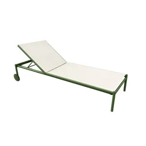 Palma Crete Sunbed - Moss - Moss by GlobeWest, a Outdoor Furniture for sale on Style Sourcebook