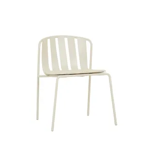 Palma Crete Dining Chair - Bone - Sand Fleck by GlobeWest, a Outdoor Furniture for sale on Style Sourcebook