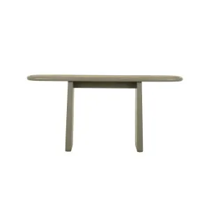 Nido Console - Snowgum - PU Leather by GlobeWest, a Console Table for sale on Style Sourcebook