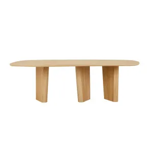 Jasper Asymmetric Dining Table - Oak by GlobeWest, a Dining Tables for sale on Style Sourcebook