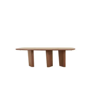 Jasper Asymmetric Dining Table - Walnut by GlobeWest, a Dining Tables for sale on Style Sourcebook