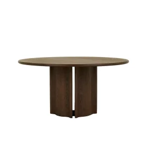 Leon Round Dining Table - Tobacco Ash by GlobeWest, a Dining Tables for sale on Style Sourcebook