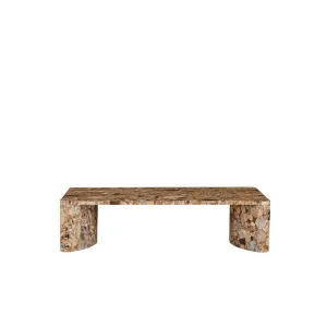 Verity Coffee Table - Sepia Marble by GlobeWest, a Coffee Table for sale on Style Sourcebook