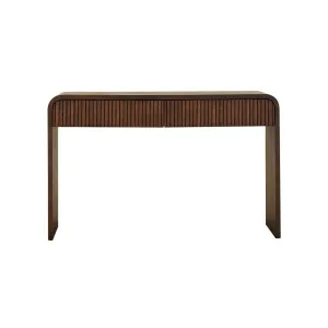 Chloe Channel Console - Tobacco Ash by GlobeWest, a Console Table for sale on Style Sourcebook