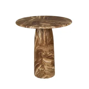 Puddle Side Table - Espresso Onyx by GlobeWest, a Side Table for sale on Style Sourcebook