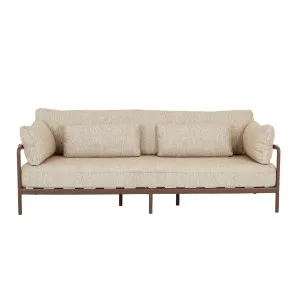 Cape 3 Seater Sofa - Vanilla Chai - Bark by GlobeWest, a Outdoor Furniture for sale on Style Sourcebook