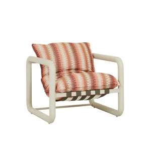 Frankie Tube Occasional Chair - Sunkissed - Sandcastle by GlobeWest, a Outdoor Chairs for sale on Style Sourcebook