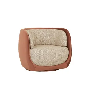 Mara Swivel Occasional Chair - Syrup Velvet - Dorian by GlobeWest, a Chairs for sale on Style Sourcebook