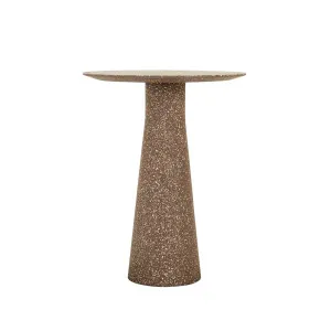 Livorno Cafe Bar Table - Mocha Terrazzo by GlobeWest, a Dining Tables for sale on Style Sourcebook