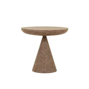 Livorno Luna Cafe Table - Mocha Terrazzo by GlobeWest, a Tables for sale on Style Sourcebook