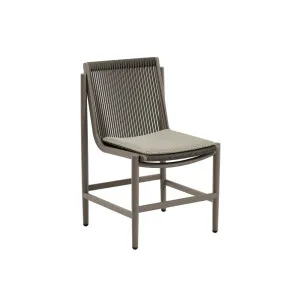 Valencia Linear Dining Chair - Mocha - Soft Umber by GlobeWest, a Outdoor Furniture for sale on Style Sourcebook