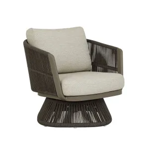 Valencia Marrakesh Occasional Chair - Fawn - Mocha by GlobeWest, a Outdoor Furniture for sale on Style Sourcebook