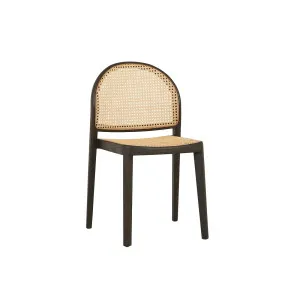 Tolv Luk Dining Chair - Bison Oak - Natural Rattan by Tolv, a Chairs for sale on Style Sourcebook