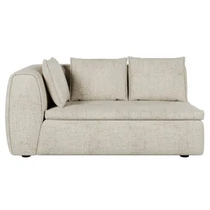 Hugo Byron 7-Seater L Shape Sofa with Arms - Nougat Speckle by GlobeWest, a Sofas for sale on Style Sourcebook