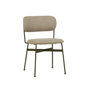 Piccolo Dining Chair - Fawn Speckle - Matt Olive by GlobeWest, a Chairs for sale on Style Sourcebook