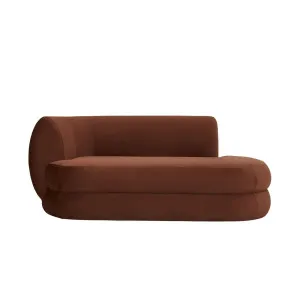 Vera Daybed Left Arm - Rum Raisin by GlobeWest, a Outdoor Sunbeds & Daybeds for sale on Style Sourcebook
