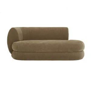 Vera Daybed Left Arm - Soft Russet by GlobeWest, a Outdoor Sunbeds & Daybeds for sale on Style Sourcebook