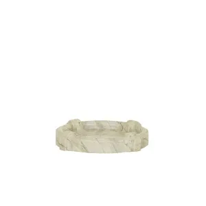 Rufus Link Round Tray - Rainforest Marble by GlobeWest, a Decorative Plates & Bowls for sale on Style Sourcebook
