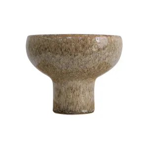 Hanson Talua Goblet Bowl - Roman Earth by GlobeWest, a Decorative Plates & Bowls for sale on Style Sourcebook