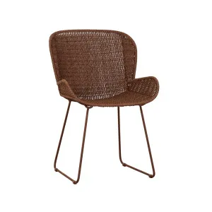 Normandy Butterfly Dining Chair - Brique Weave - Brique by GlobeWest, a Outdoor Furniture for sale on Style Sourcebook